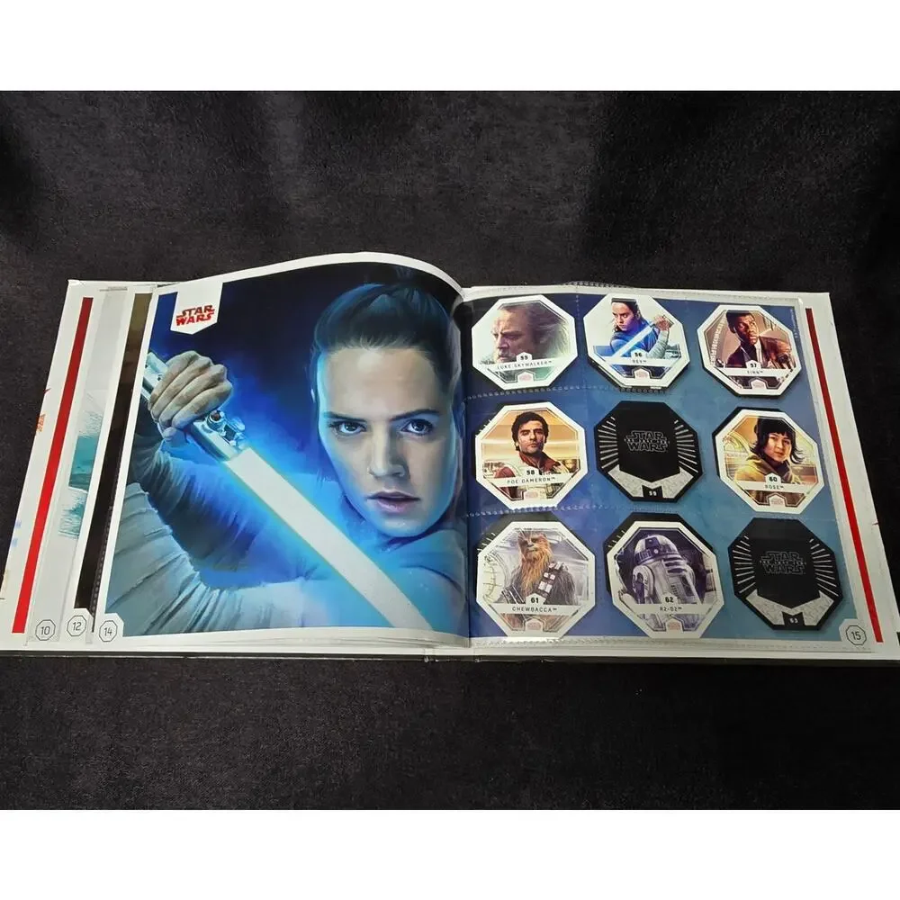 Star Wars Cosmic Shells Collectors Album Winn Dixie Exclusive